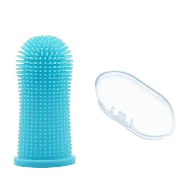 Pet Grooming Finger Brush Glove