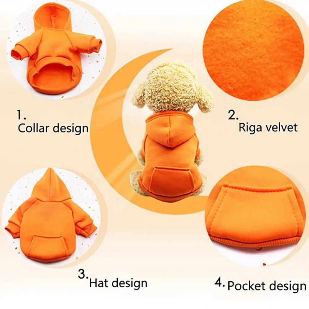 Cozy Winter Dog Hoodie