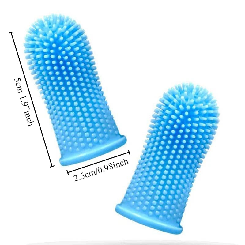 Pet Grooming Finger Brush Glove