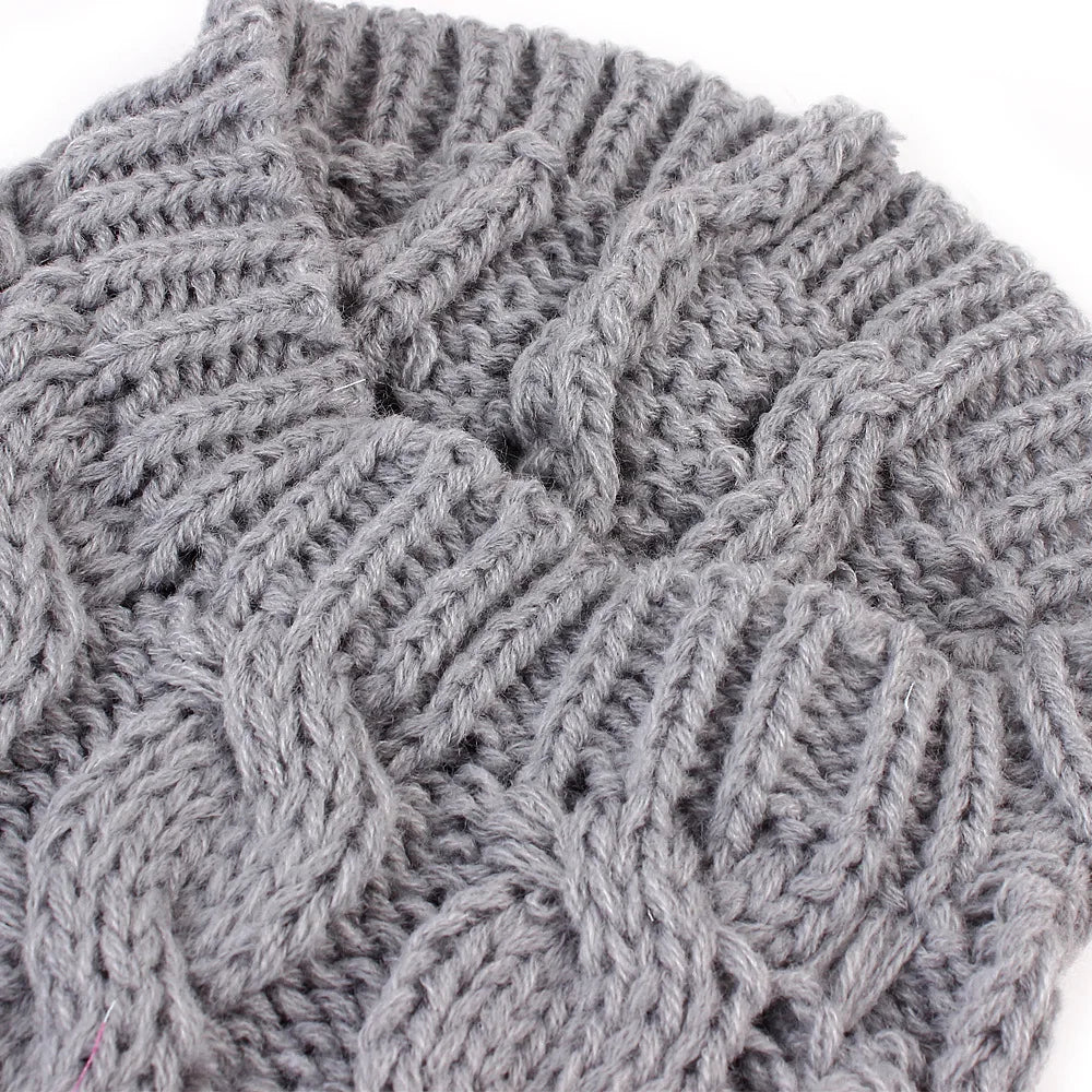 Cozy Cable-Knit Dog Sweater