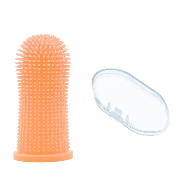 Pet Grooming Finger Brush Glove